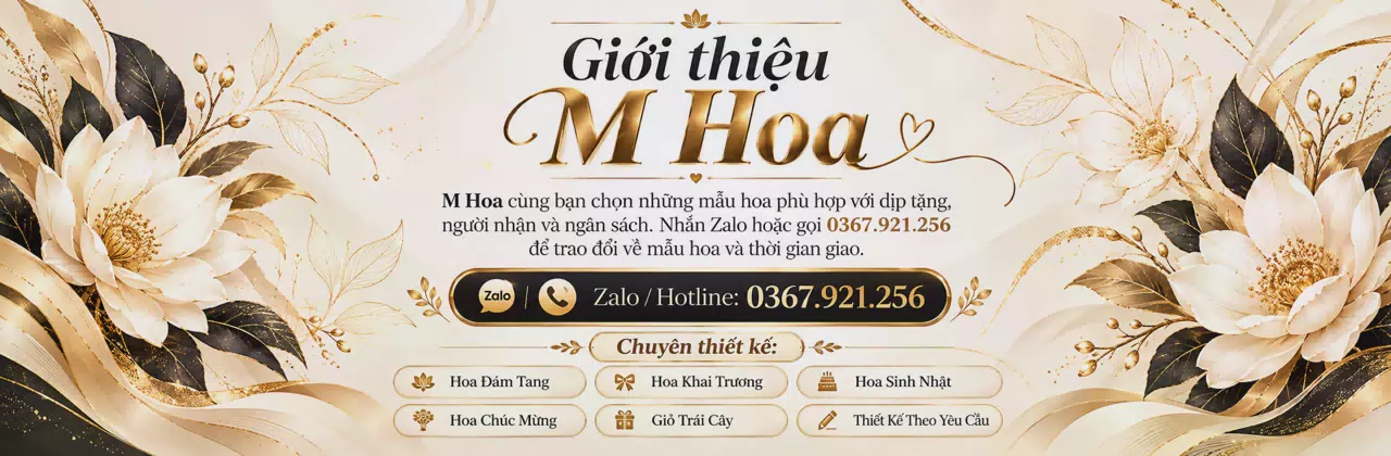 Ảnh bìa Shop hoa tươi Xã Tân Hoà Cần Thơ - Gói ghém những lời muốn gửi